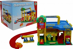 Гараж №1 с автомобилями, в коробке (Полесье, п-37824)